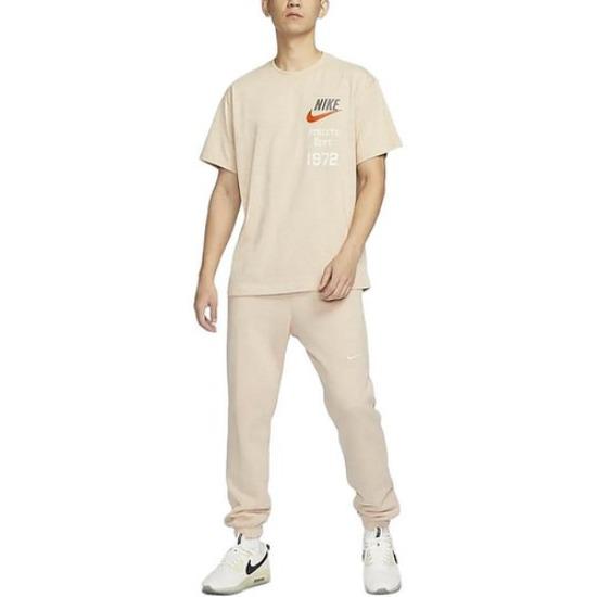 Nike Sportswear T Shirt Men's Sesame Brown FV1400-252