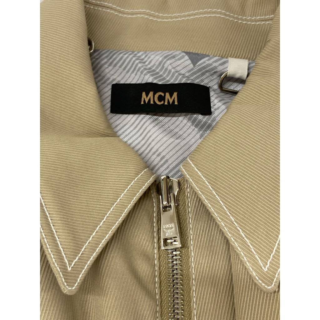 MCM Beige Floral Embroidered M-65 Jacket Jacket M beigeUsed