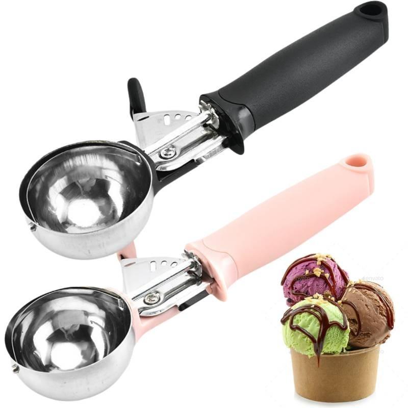 Ice Stainless Steel Cream Fruit Digging Spoon 55cm Ball Cutter Household Tool
