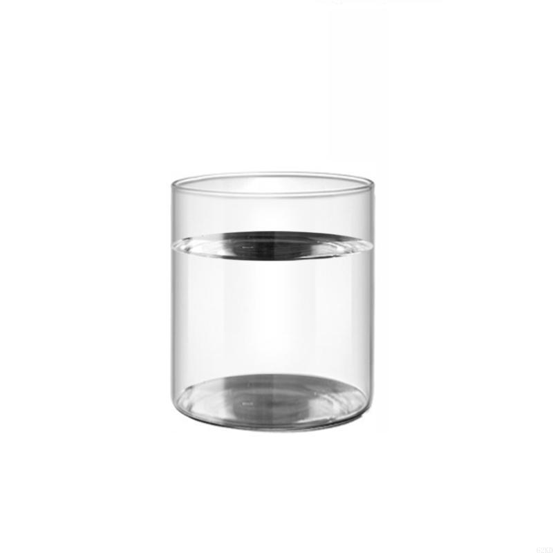 62KD Handcrafts Glass Vase Glass Cylinders Vase Glass Holder Beautiful Pattern for Florals Arrangements and Gifting