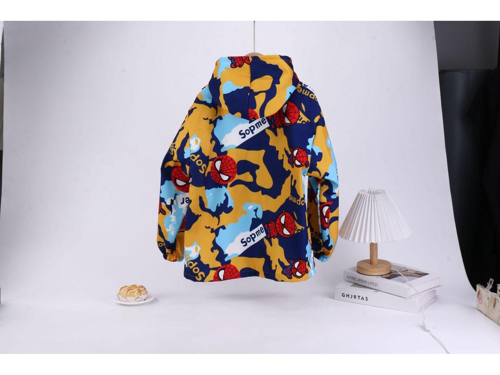 Kids' Cartoon Waterproof Smock – Autumn/Winter Anti-Stain Top for Mealtime Protection