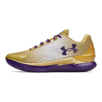 Curry 1 Low Flotro Reign Rose PE Basketballschuhe Herren Sneaker Gold Lila 3028862-700-1
