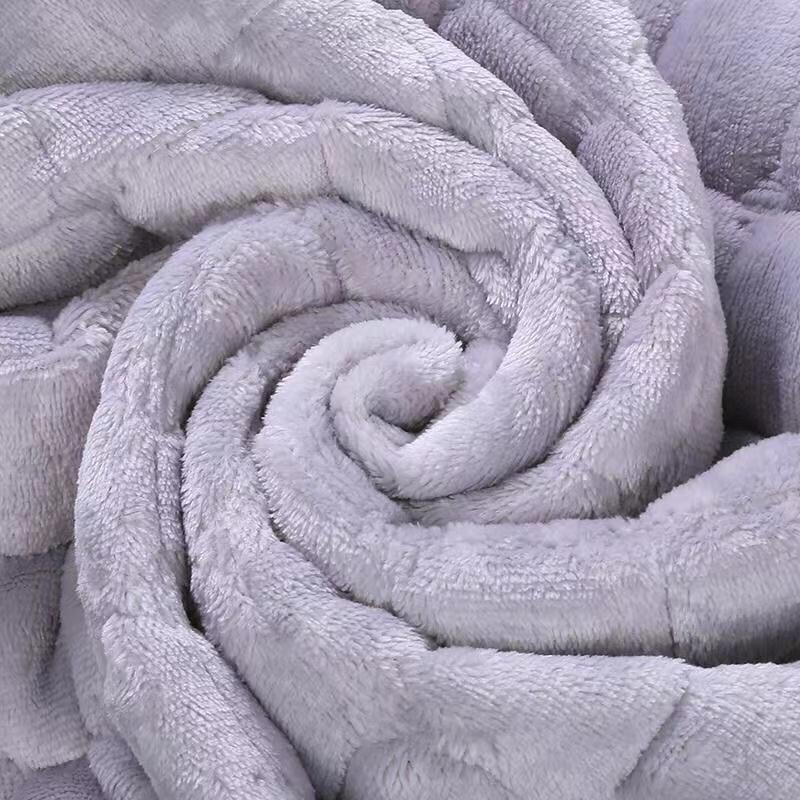 Mote Ensfarge Tykk Flanell Plysj Sofa Håndkle Myk Fløyels Sofatrekk for Sofa Anti-skli Sofatrekk for Stue