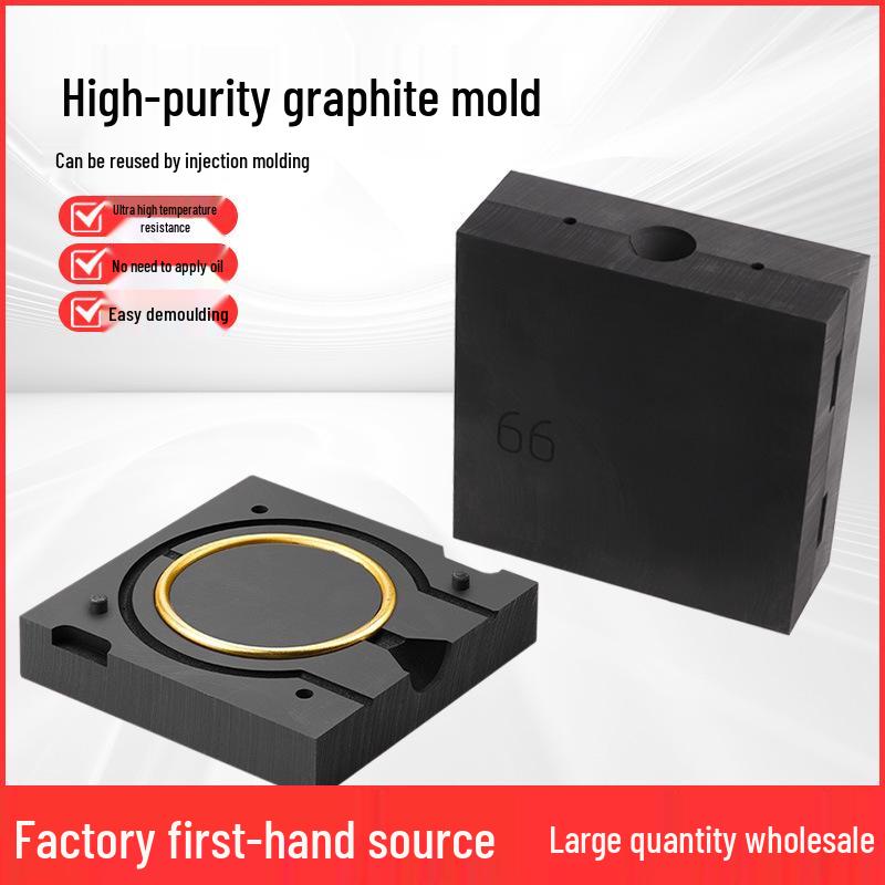 Graphite Mold for Ring Bracelet Casting: Gold & Silver Jewelry Tools
