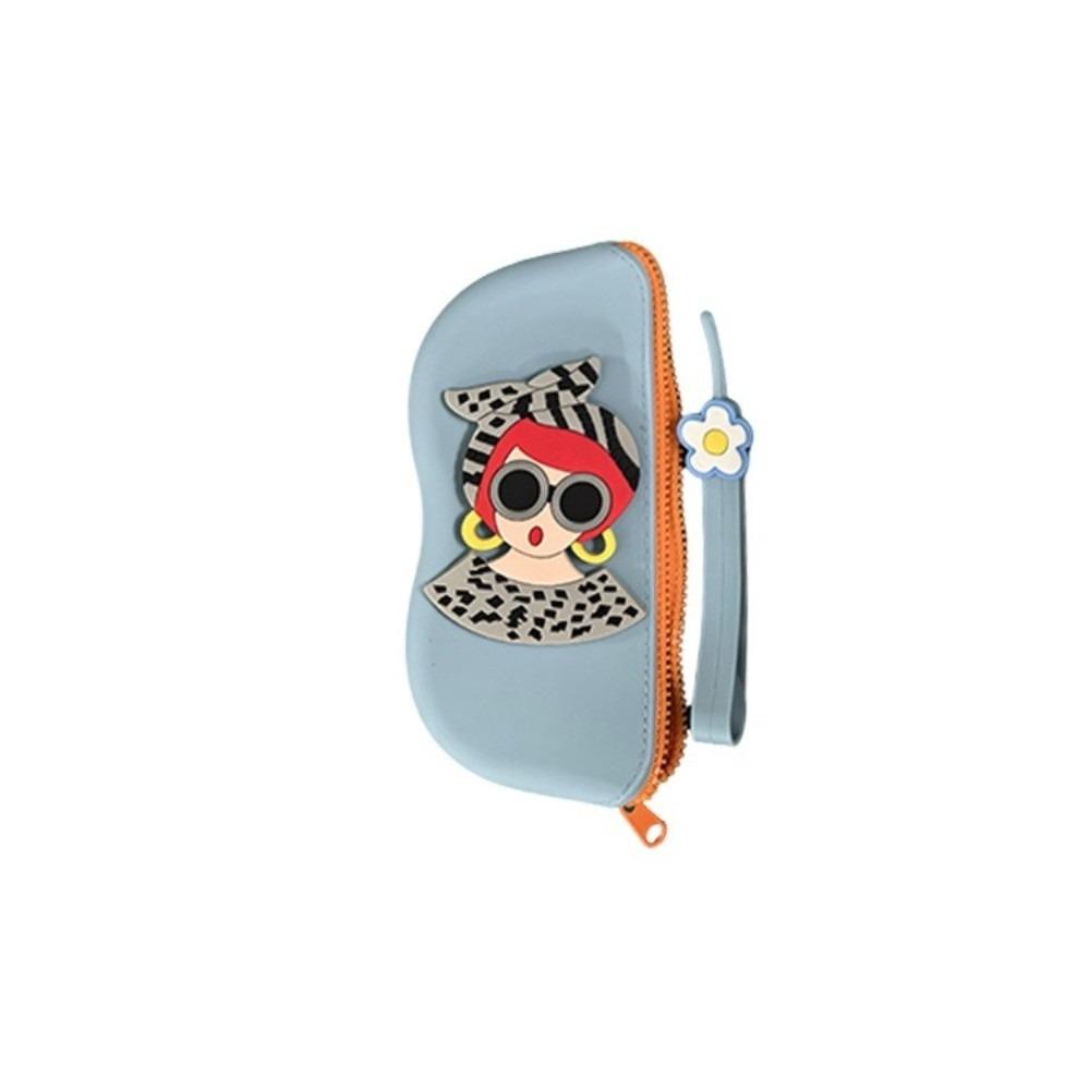 Waterproof Small Items Bag Dustproof Sunglasses Pouch Portable Silicone Eyeglasses Case Female
