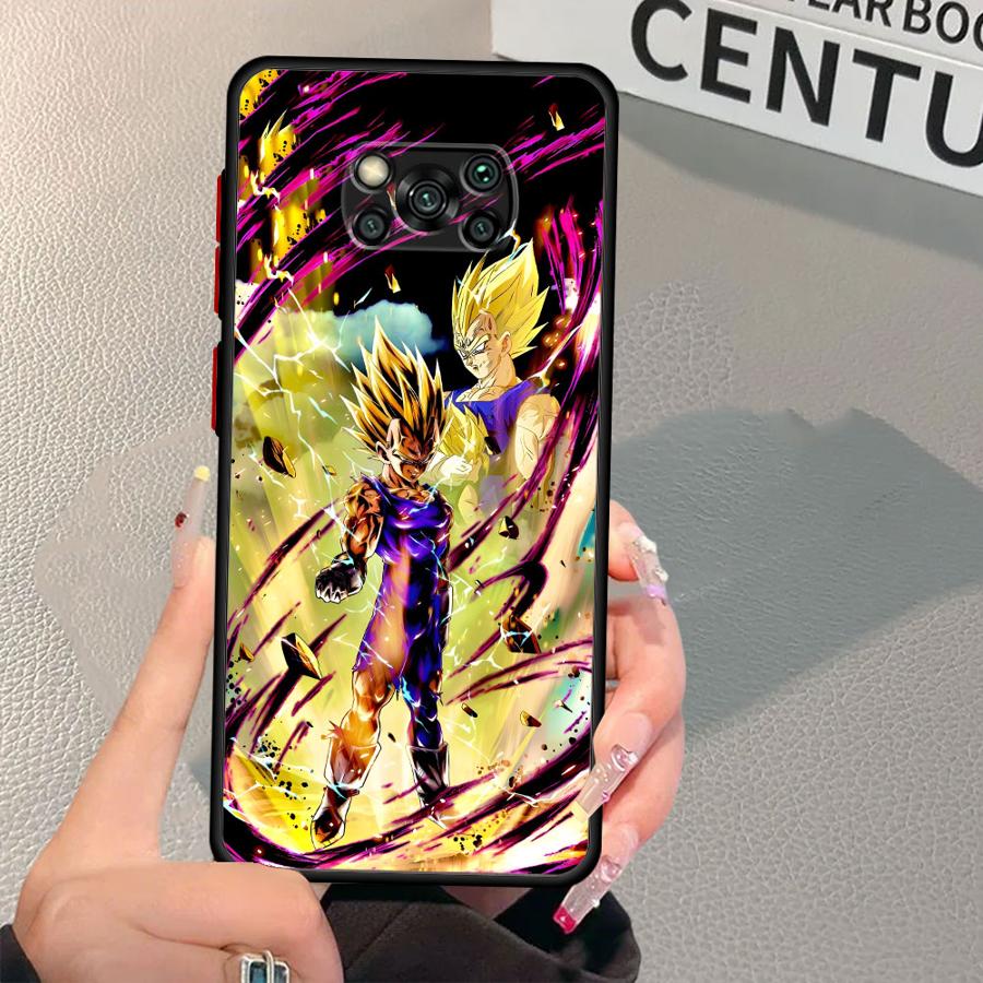 

Чехол для Xiaomi Poco X3 NFC F3 X3 X4 X5 Pro C40 M5s C50 C51 Задняя крышка телефона Dragon Ball Крутой Goku Poco X3