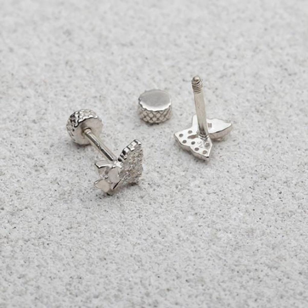 Women's Daily Accessory Sari Butterfly Piercing