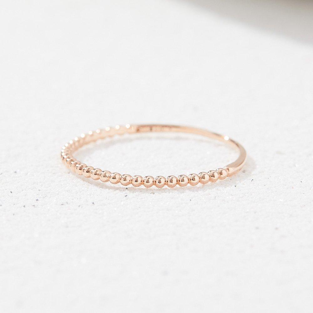 [Dorocy] 14K Mini Me Bubble Ring (Size 15-18)