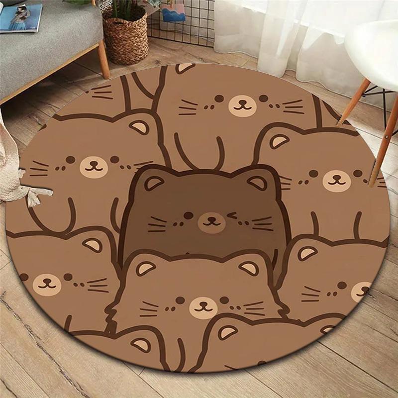 

1Pc Brown bear Print Flannel Blanket, High quality Comfortable for All Seasons, Home Decor, Warmth and Comfort, Perfect for Christmas Gifts 80cmx80cm