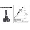 4Pcs Programmable MX Sensor For Autel TS408 TS508 ITS600 TPMS Tire Pressure Sensor 433Mhz 315MHZ 2 In 1 Sensor Monitor