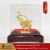 Golden Coin Turtle Wealth Ornament - Housewarming, Wedding Gift, Desktop or Living Room Decoration, Longevity Mascot.
