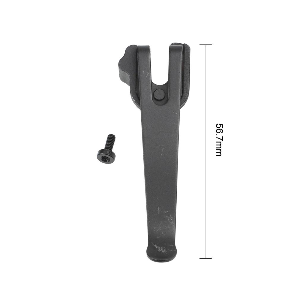 Stainless Steel Construction 91MM Pocket Clip Deep Carry Clip