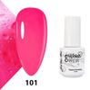 GELPOLISH Nail Art Set: Base, Top Coat, Transparent & White Gel Polishes