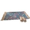 Cotton and Linen Carpet, Living Room Coffee Table Carpet, Bedroom Bedside Foot Mat Thickened Carpet, Bedroom, Foot Mat