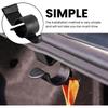 1/2/4PCS Universal Car Umbrella Holder Car Trunk Umbrella Towel Storage Hook Car Accessories Internal Storage Organizer Holders