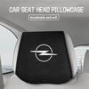 For Opel Car Styling Suede Seat Back Headrest Pillow Cover Dustproof Pad Accessories OPC Astra J H G K Insignia Corsa D B E