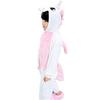 Fantasia Kigurumi de Monstro para Cosplay Unissex Leve Crianças, Fantasia, Roupa de Casa, (140cm, Rosa)
