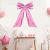 Striking Atmosphere Decoration Satin Bow Decorations For Birthday Baby Shower Wedding Parties Elegant Room Backdrop For Girls