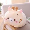 Super Soft Animal Cartoon Pillow 20cm Cute Fat Pig Cat Bear Plush Toy Stuffed Lovely Throw Doll Kids Birthyday Gift