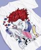 Anime Hisoka Morow Printed Tshirt Unisexs and Womens Tshirt Unisexs Top Sports Tshirt Unisexs Tshirt Summer Tee