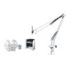 Adjustable Metal Microphones Scissor Arm Stand Foldable Shock Mount for Recording and Live Streaming