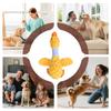 Dog Chewing Toy Squeaky Bite-Resistant Entertainment Bird-Shaped Plush Dog Chew Toy For Small Medium Large Breeds Backyard