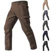 Calças de trabalho esportivas-casuais com múltiplos bolsos