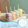 Doyime Silicone Straws (Set of 3) Washable Straws for Adults and Kids, Open and Washable, No Brush Required, Reusable
