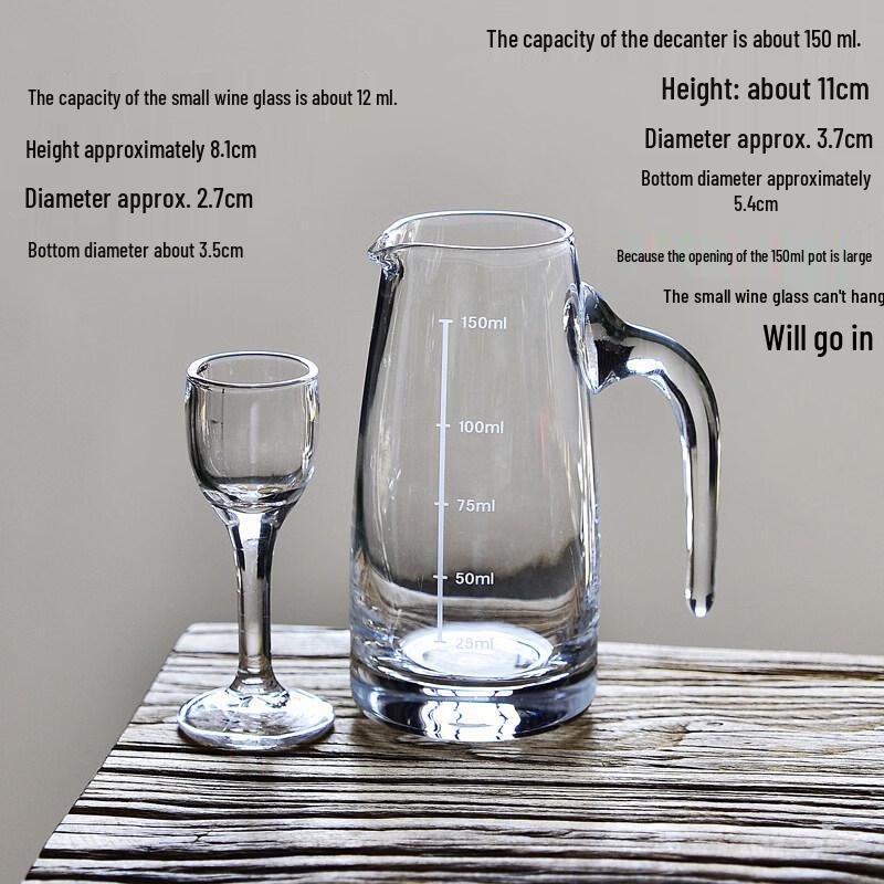 

Starred Household Baijiu Dispenser & Cup Set