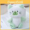 Adorable Plush Cat Rabbit Frog Keychain Cute Stuffed Animal Pendant Gift Wholesale