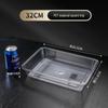 Acrylic Transparent Rectangular Serving Tray
