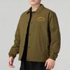 Timberland Letter Print Windproof Breathable Polo Casual Jacket Men Jacket Dark-Olive-Green A6JZD-302