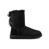 (WMNS) UGG Bailey Bow Stripe Women's 1090941-BLK