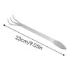 23cm Hoe Garden Tools Stainless Steel Gardening Hand Tools Farming Soil Loosening Weeder Garden Edger Plow Hand Hoe Weeder