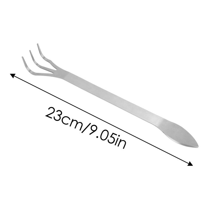 23cm Hoe Garden Tools Stainless Steel Gardening Hand Tools Farming Soil Loosening Weeder Garden Edger Plow Hand Hoe Weeder