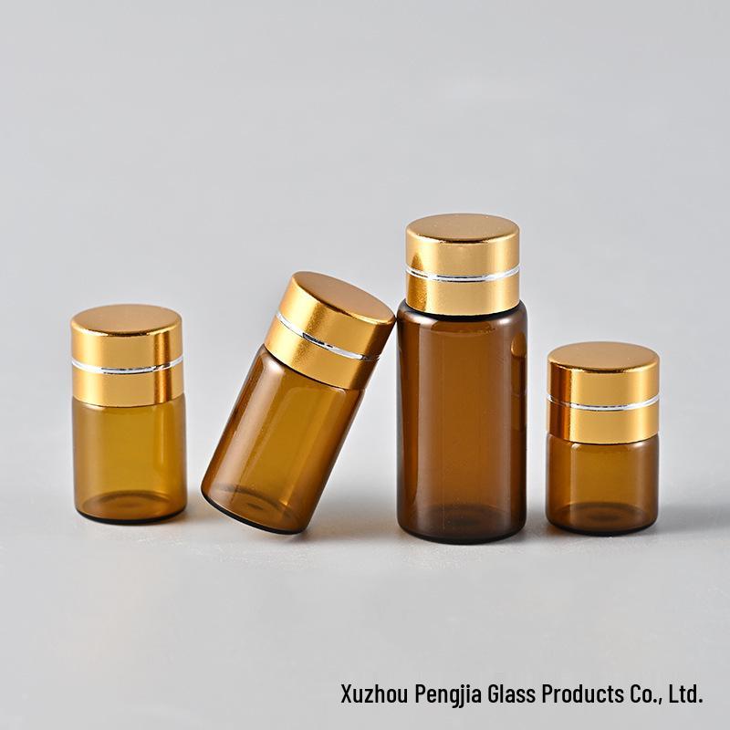 Amber Light-Blocking 3ml Mini Perfume & Essential Oil Sample Bottle