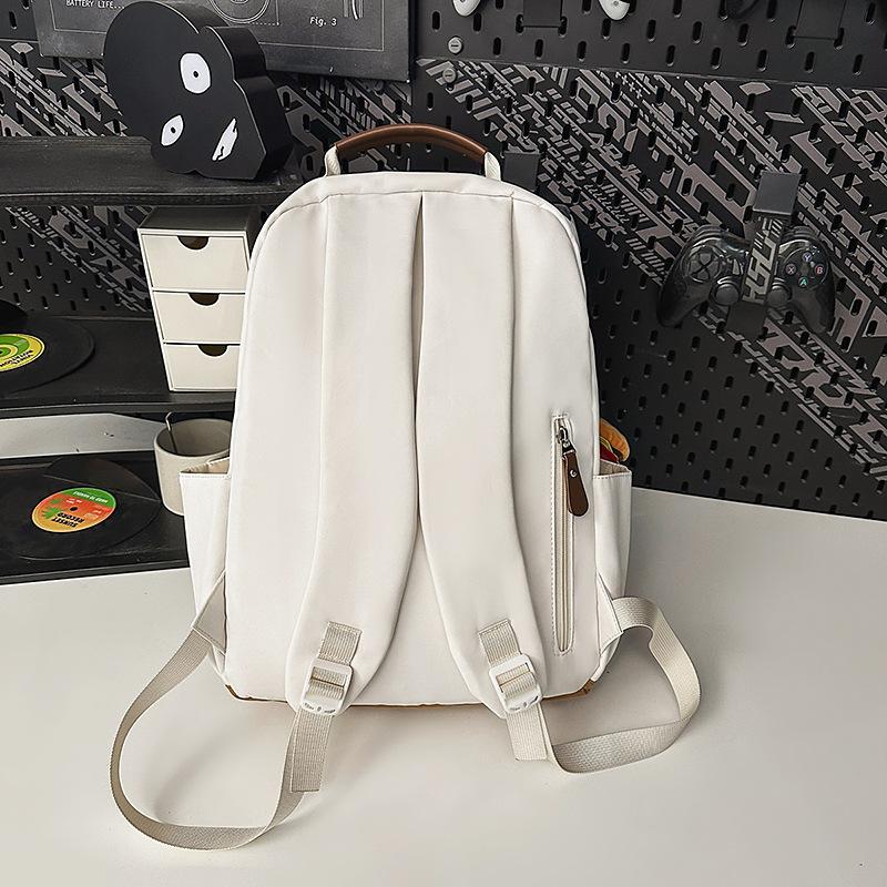School Bag Retro Fashion Shoulder Bag Leisure Travel Versatile Couple Backpack Girl Student Computer School Bag