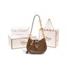 New Disney Mickey Series PU Shoulder Bag, Crossbody Bag, Shoulder Bag Trumpets Women's Brown BMK-71090