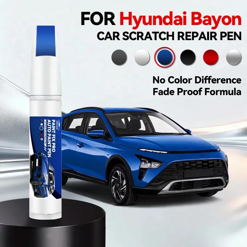 

Car Exclusive Purpose For Hyundai Bayon Paint Repair Pen Touch Up Scratch Remover DIY Auto Accessories Black White Blue Gray