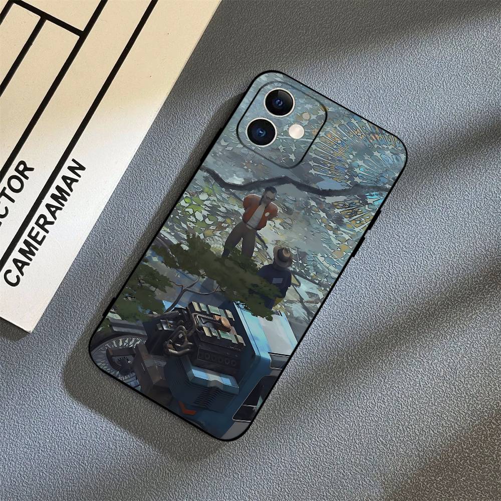 Game Disco G-ElysiumS Phone Case Black Phone Case For IPhone 17/16/15/13/14 Pro Max/ 11Plus/X/Xr/Xs Max 13mini