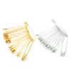 Sicherheitsnadeln 20 Stück Silber 20 Stück Golden Bunt Vereinfachtes Eisen für Schmuck Kleidung Herstellung