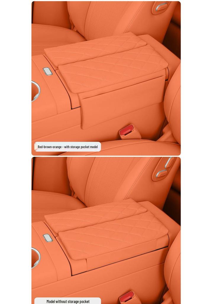 AITO M7/M8 Armrest Box Height Pad & Console Storage Bag - Interior Leather Decor