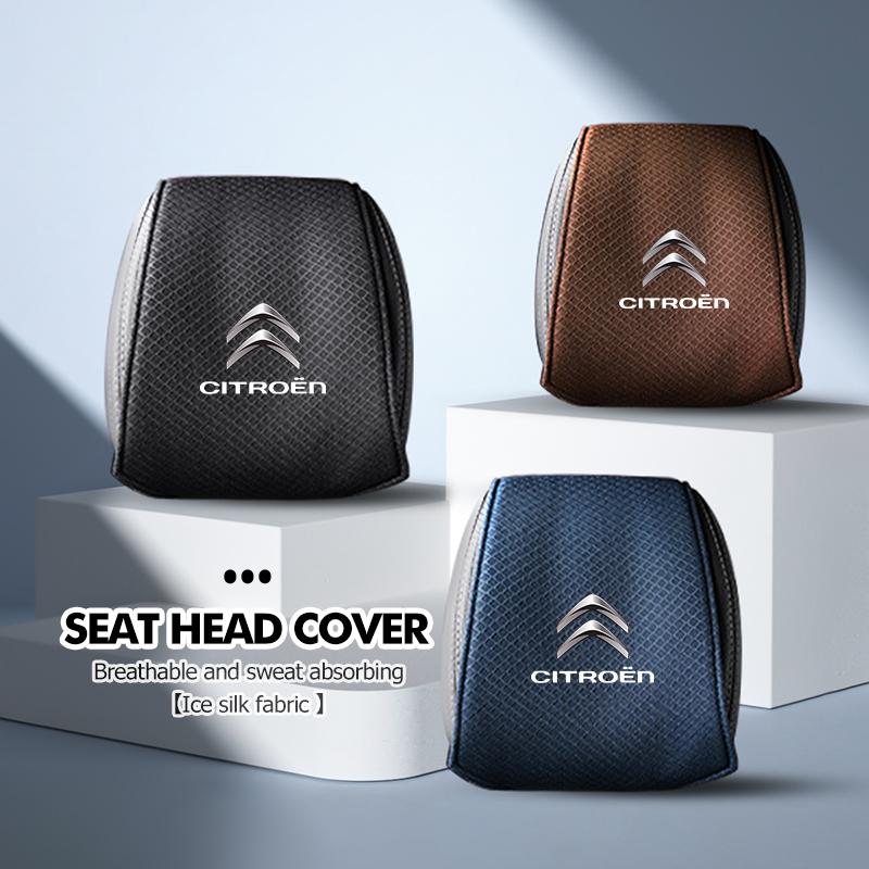 Isilke Bilhuvudstödsskydd Smutsavvisande Skydd för Citroen Grand Berlingo Jumper Celysee Xsara Picasso Aircross Saxo