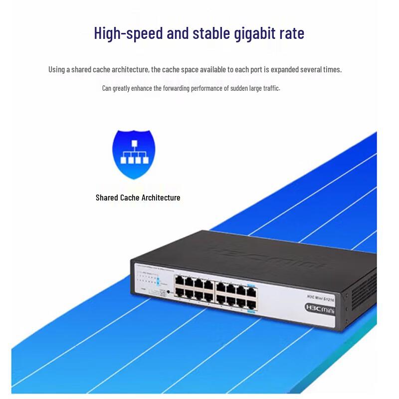 H3C 16-Port Gigabit Unmanaged Ethernet Switch