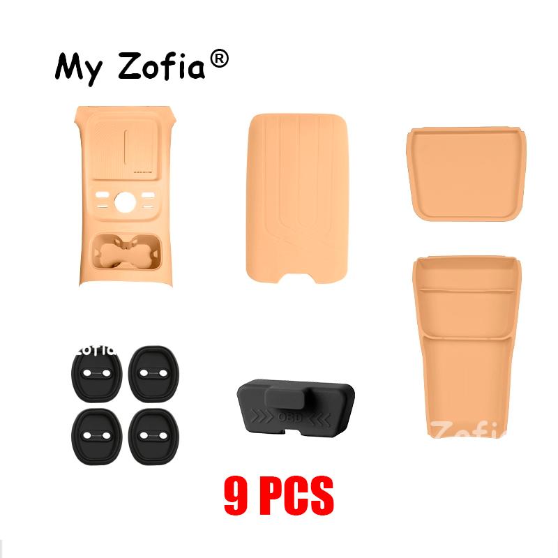 For Galaxy Starship 7 EM-i EX5 EM-i 2025 2026 Car Central Control Button Silicone Pad Armrest Box Cover Accessories