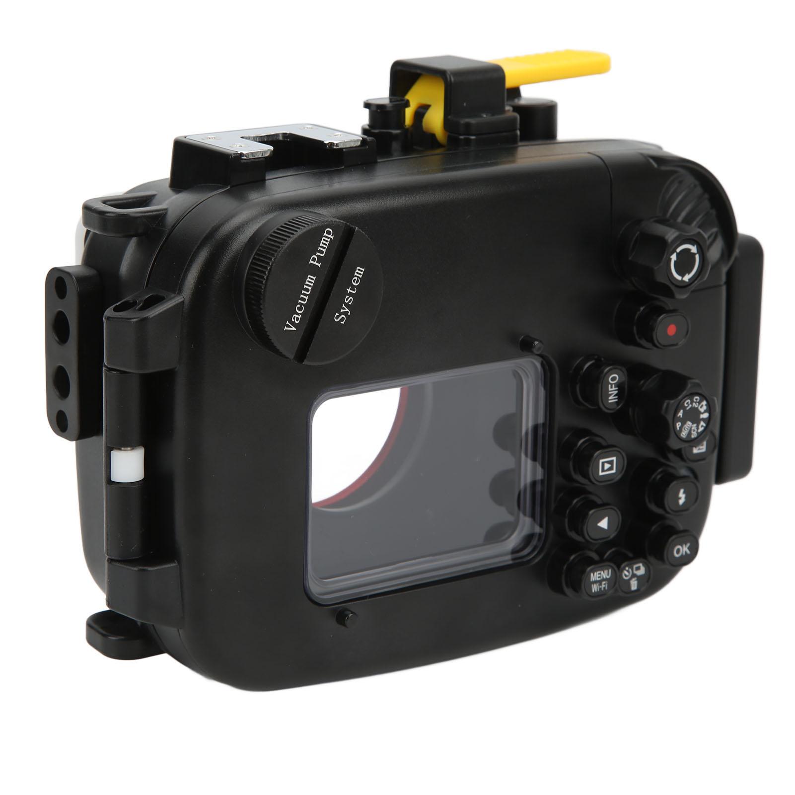 

60m65.62yd Черный водонепроницаемый чехол для дайвинга защитный чехол для камеры Olympus TG5