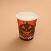Cross-Border Halloween Party Disposable Plate Set: Pumpkin & Bat Paper Cups and Plates