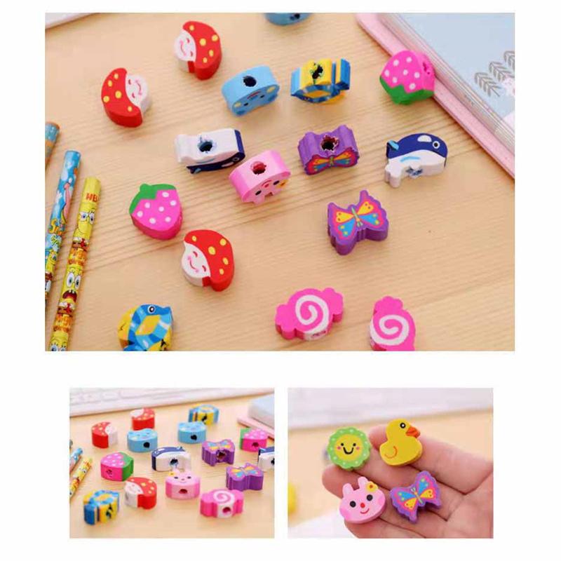 5/10/20 Stück Cartoon Radiergummis Schulbedarf Neuheit Schreibwaren Schülerpreis Klassenzimmergeschenk Belohnungen