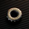 EDC Mechanical Beads Fidget Ring Push Slider Metal Mini Fun Stress Toys Tools