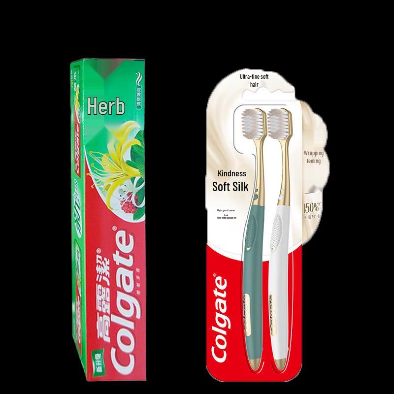 

Colgate Herbal Toothpaste & Toothbrush Set
